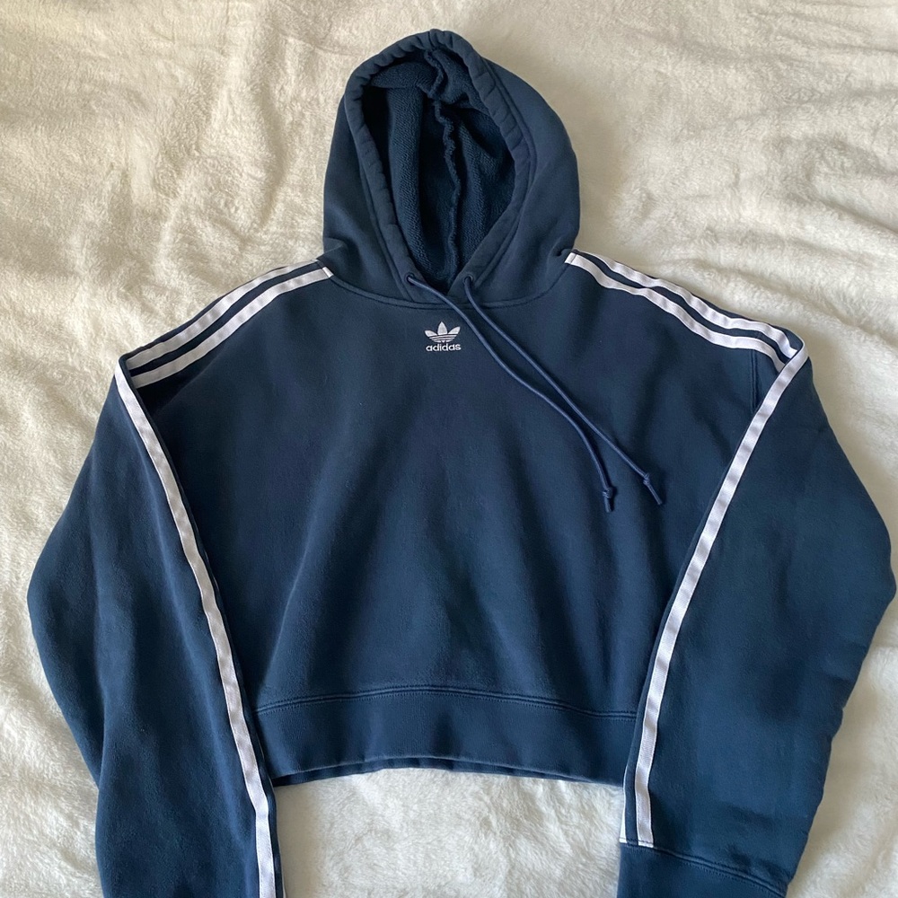 Adidas Women’s cropped hoodie